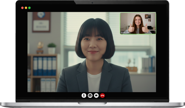 Meet virtually and inspire